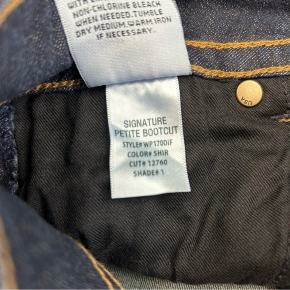 HUDSON JEANS Woman's Petite Signature Bootcut Color #Shir Inseam 31” Size 25 NWT - Picture 10 of 10